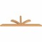 Ekena Millwork Richland Smooth Timber Gable Bracket, Western Red Cedar, 84"W x 28"H x 3 1/2"D x 3 1/2"F, 8/12 Pitch GBW084X28X0404RIC00SWR - alternate 2